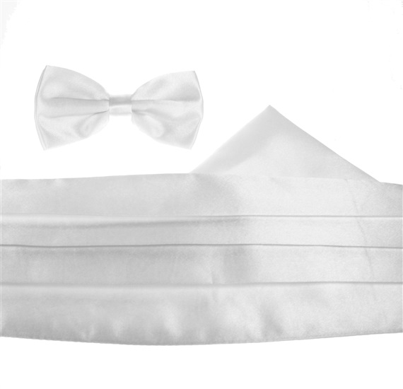 Conjunto Fajín Ceremonia Blanco